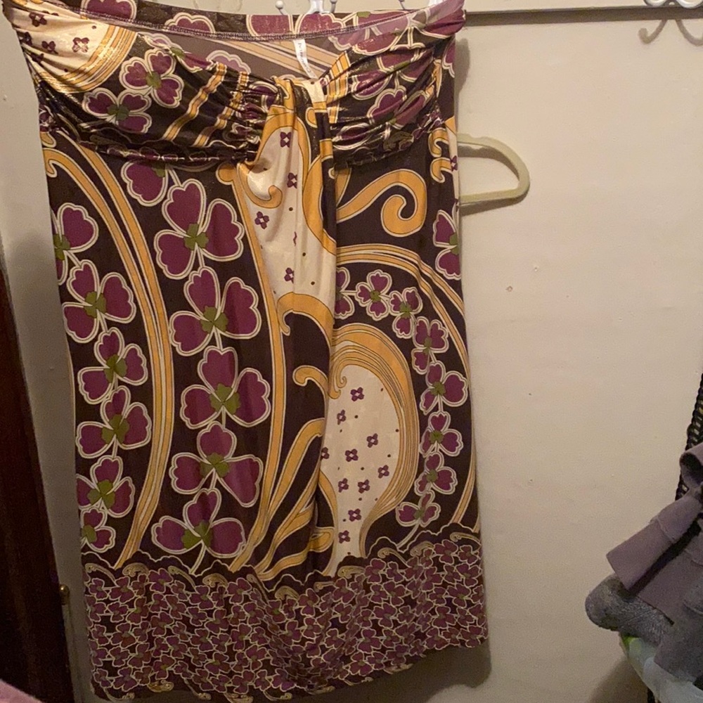 Purple/Gold Shimmer Dress 20/22